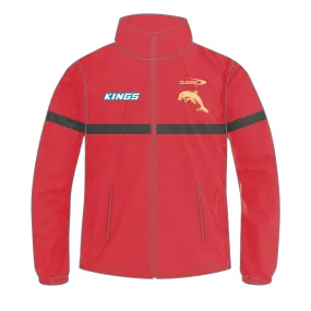 2024 DOLPHINS MENS SOFTSHELL JACKET RED
