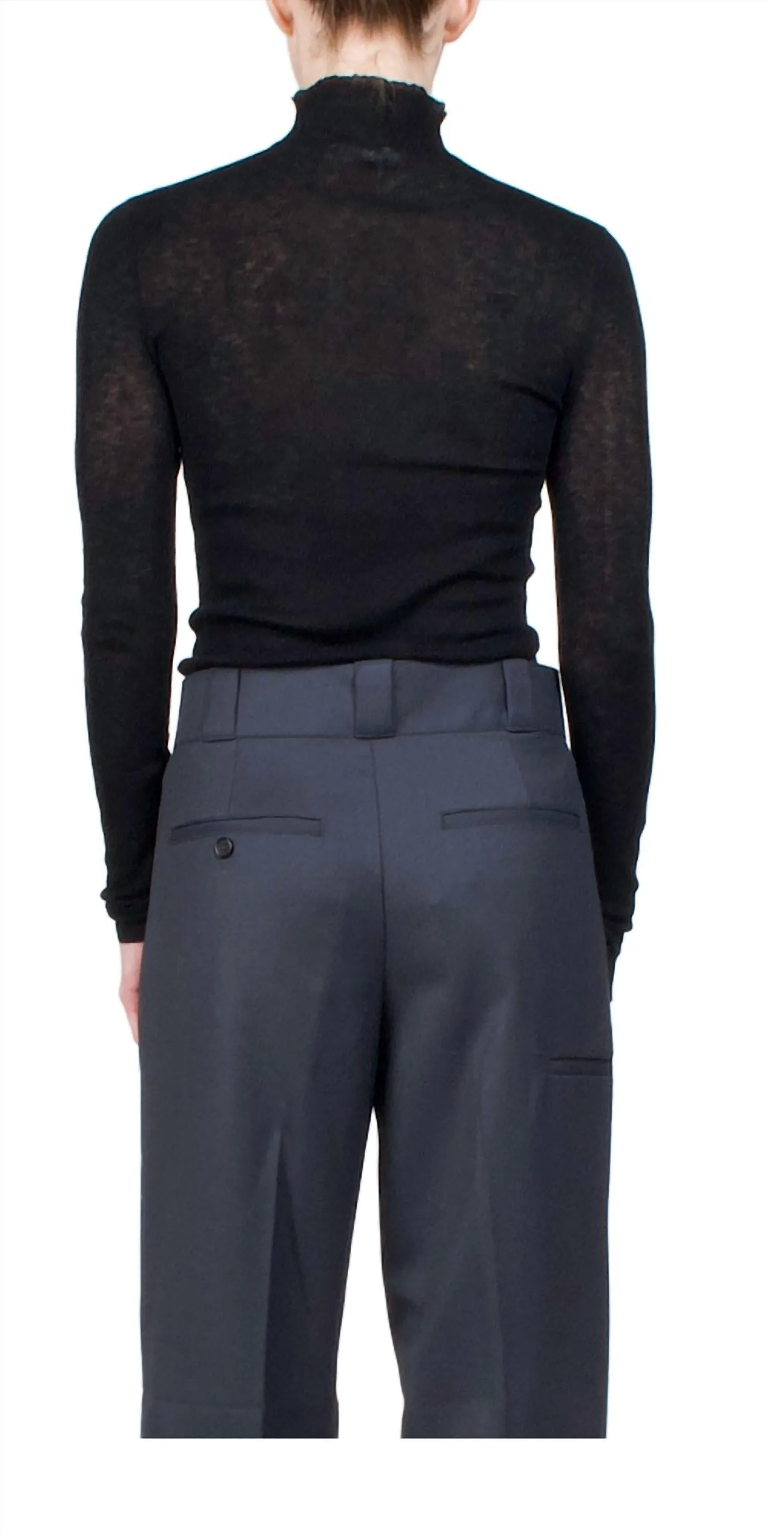 6397 - Rib Mock Neck Sweater