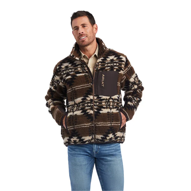 'Ariat' Men's Mammoth Sweater - Carafe Southwest