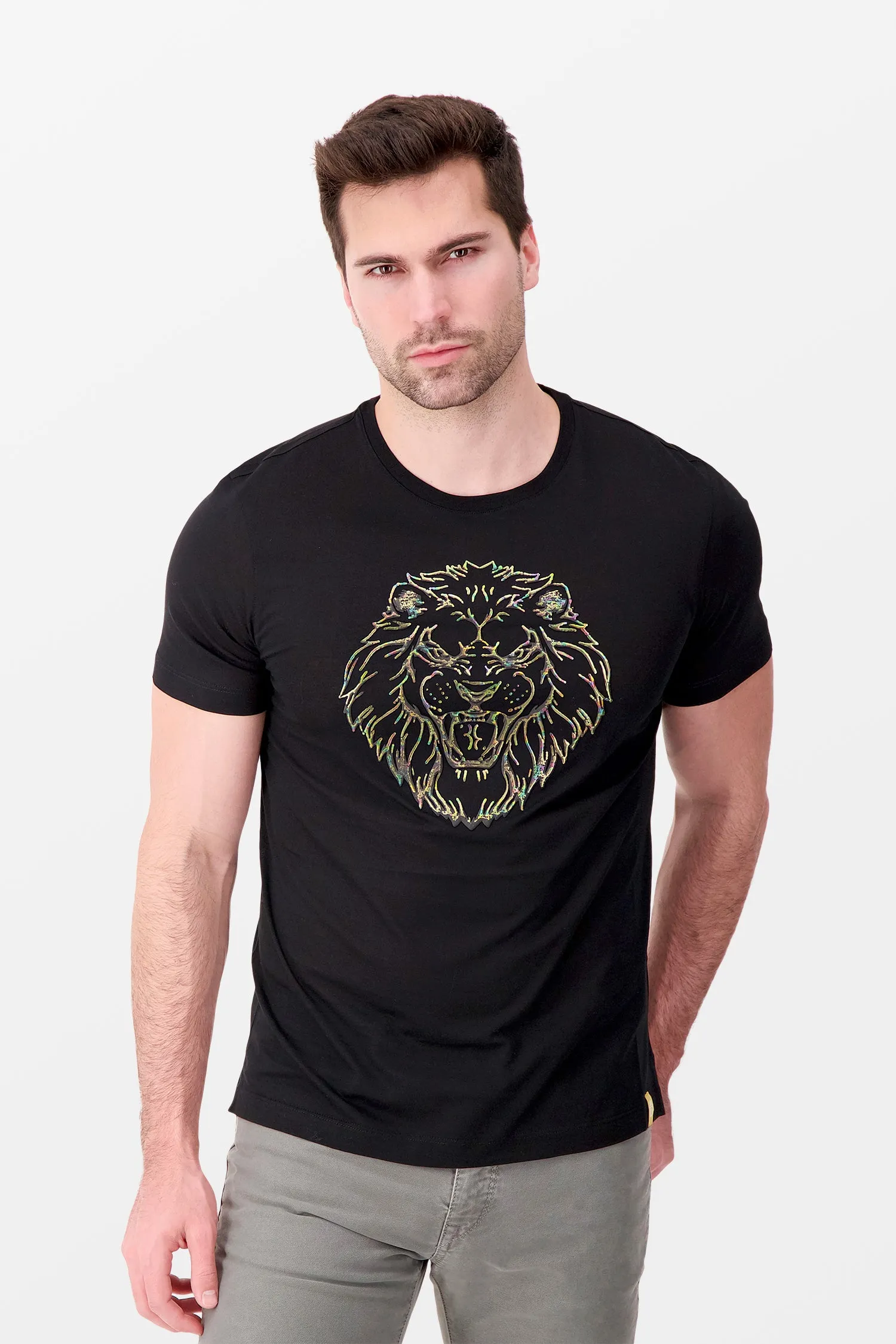 Billionaire Black SS Lion T-Shirt