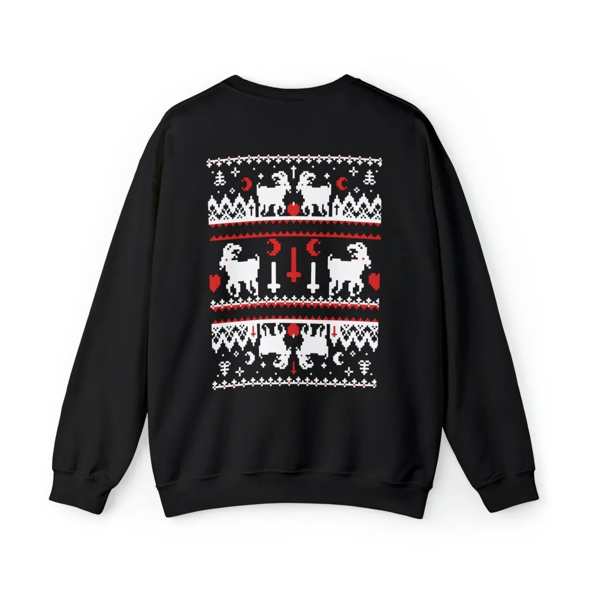 Black Philip Live Deliciously Christmas Crewneck Sweatshirt