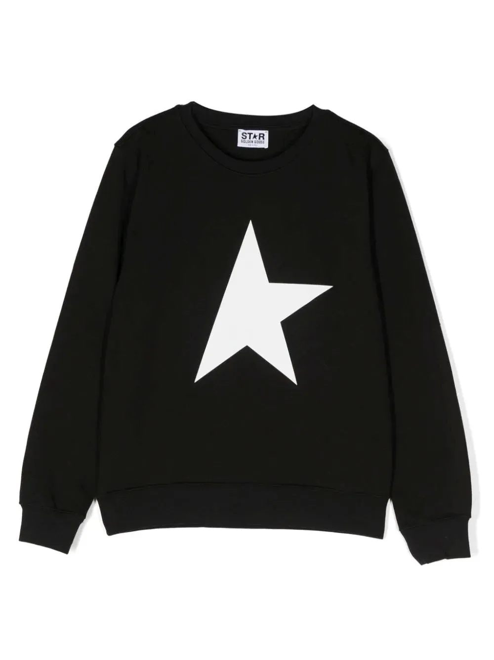 Black Sweatshirt with White Star