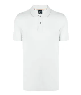 BOSS embroidered-logo cotton polo shirt