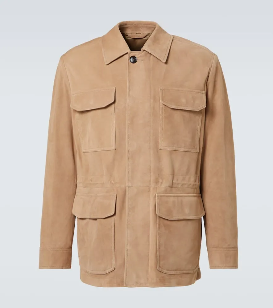 Brioni Suede field jacket