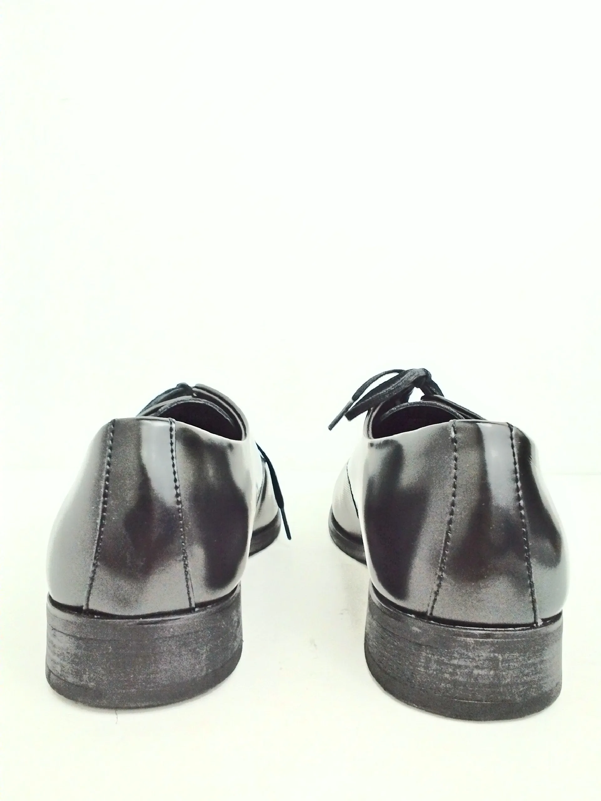 Calvin Klein Men's Black Leather Oxford Size 11