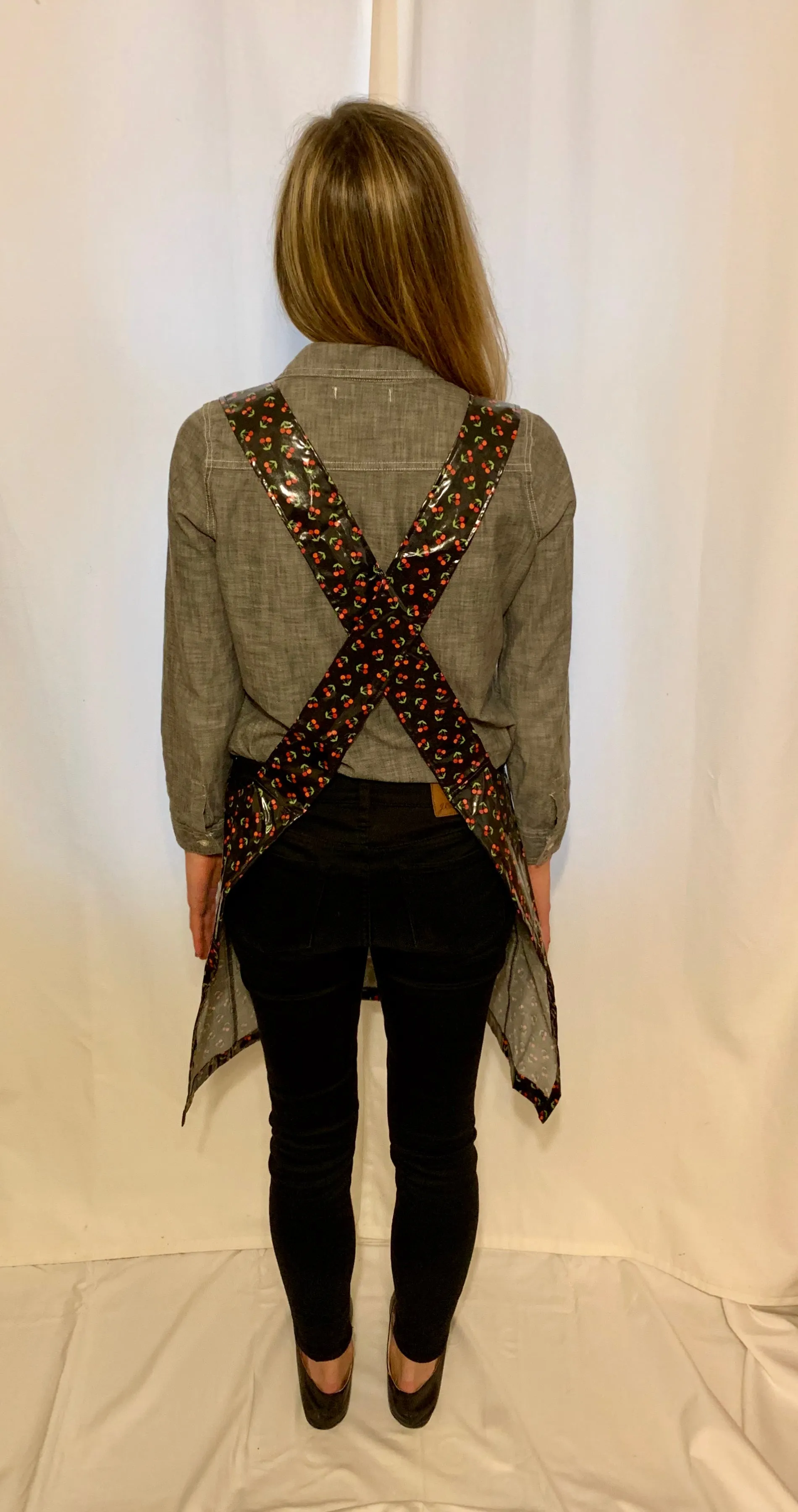 *Cherries Apron $60