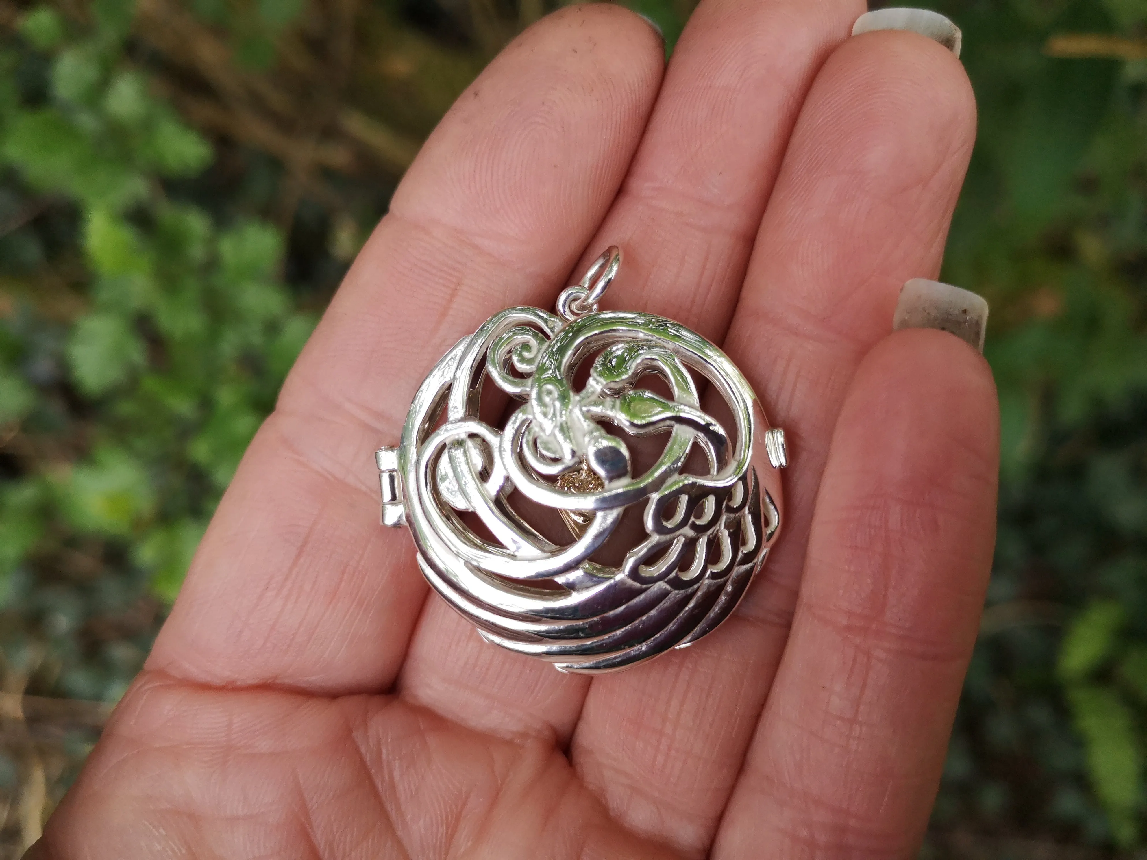 Children of Lir Sanctuary Locket Pendant