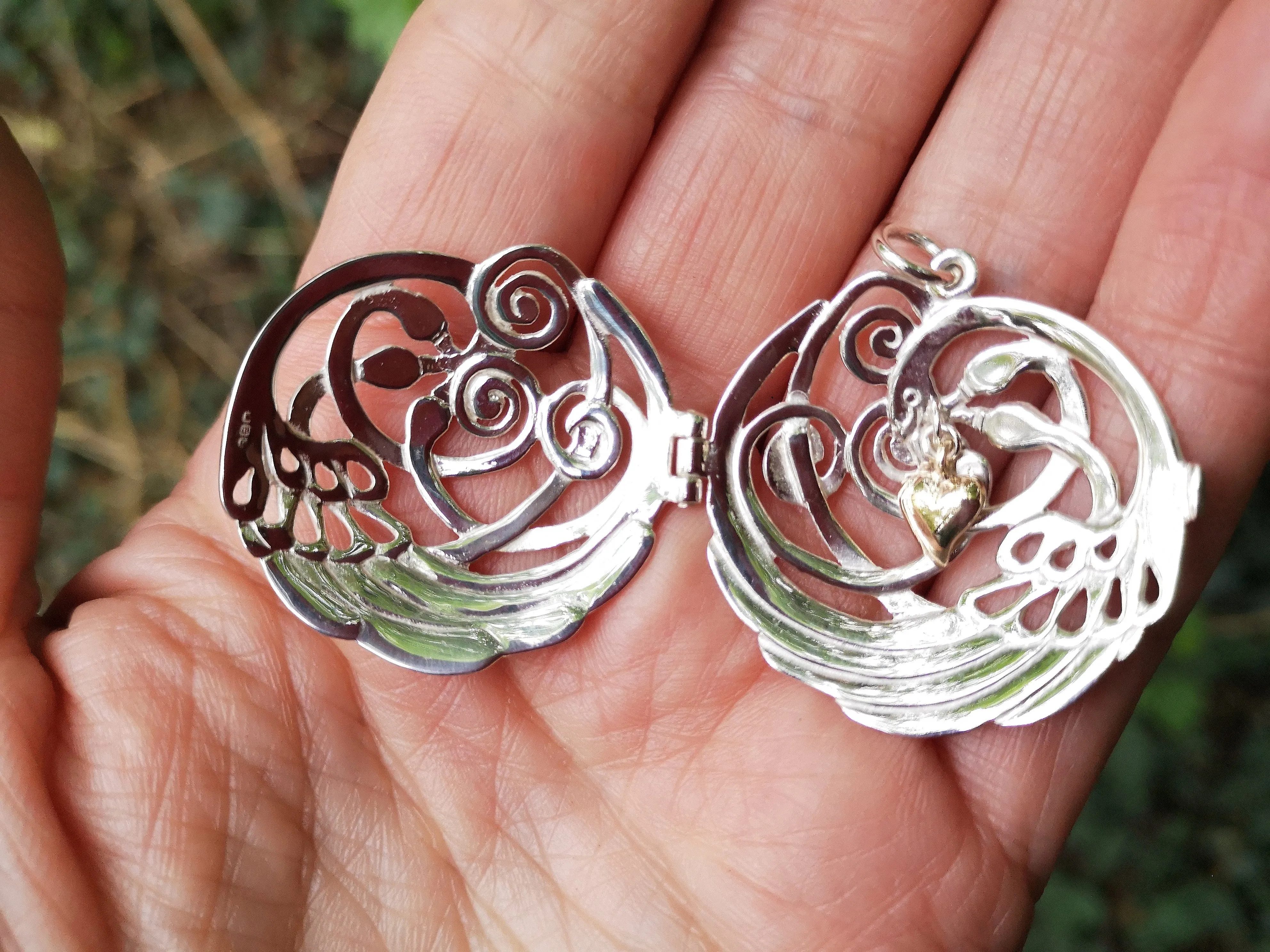 Children of Lir Sanctuary Locket Pendant