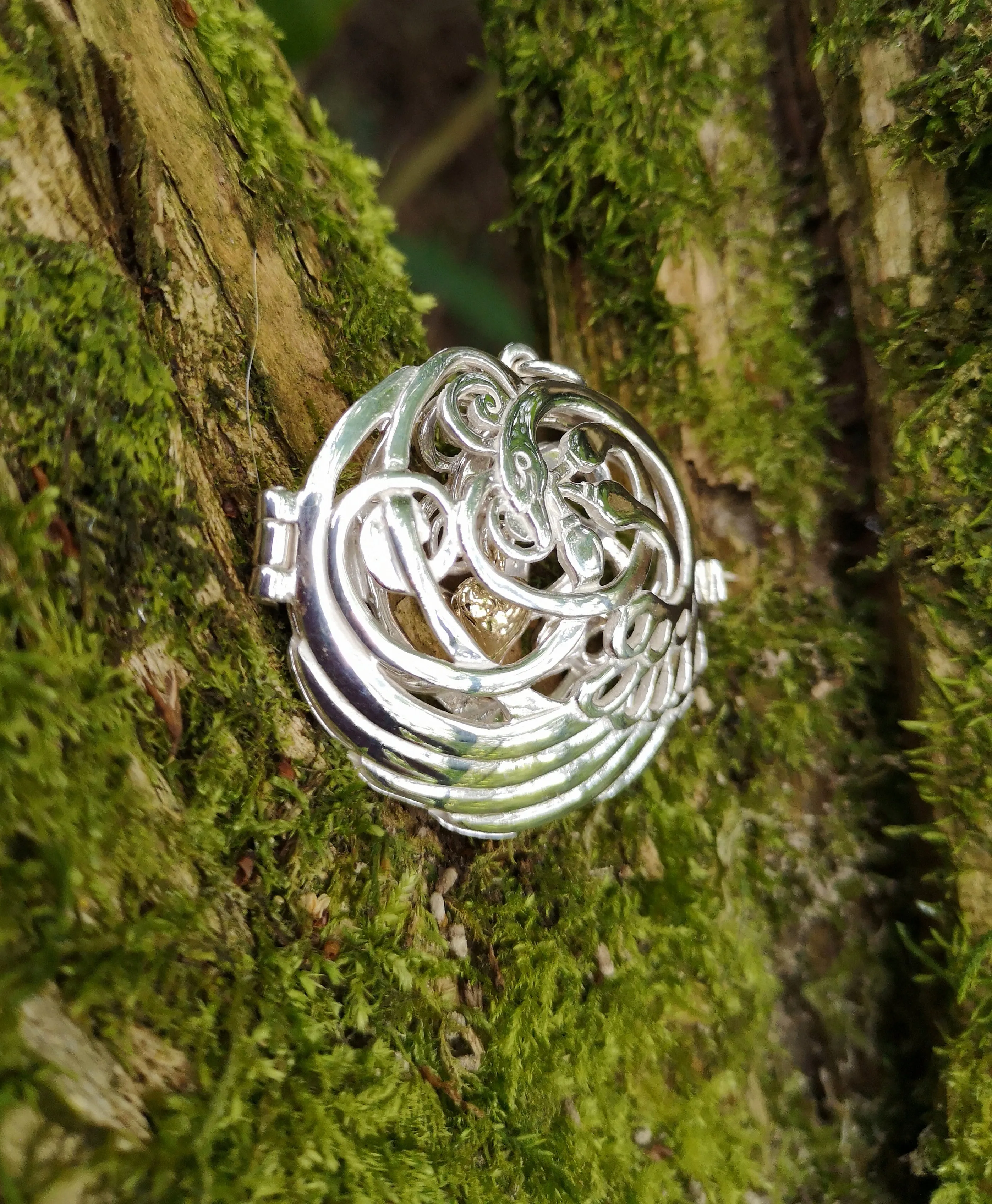 Children of Lir Sanctuary Locket Pendant