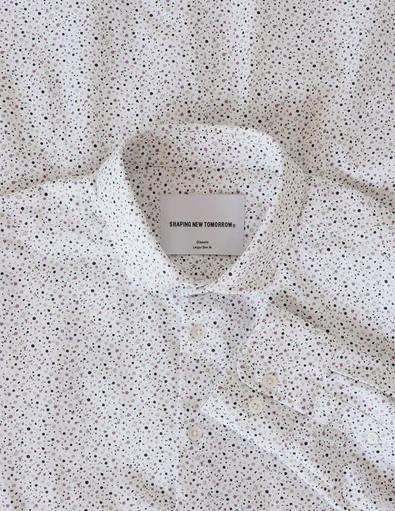 Classic Shirt Rain Drops Regular