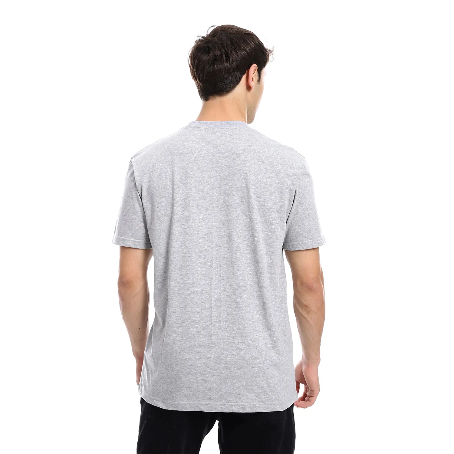 Diadora Men Cotton Printed  T-Shirt