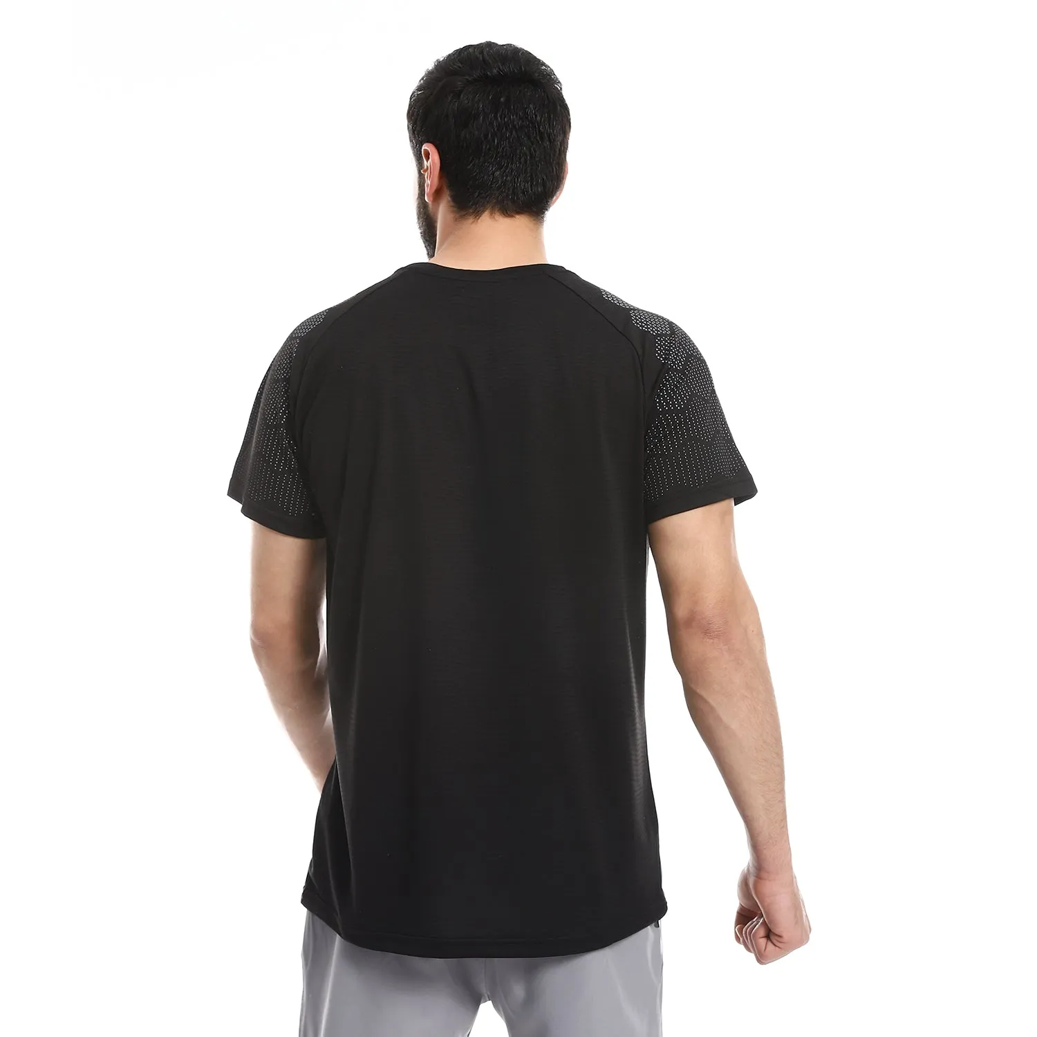Diadora Men Sports Printed T-Shirt