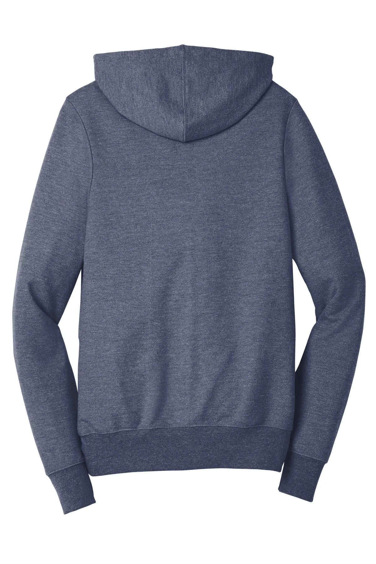 District Perfect Tri French Terry Full-Zip Hoodie. DT356