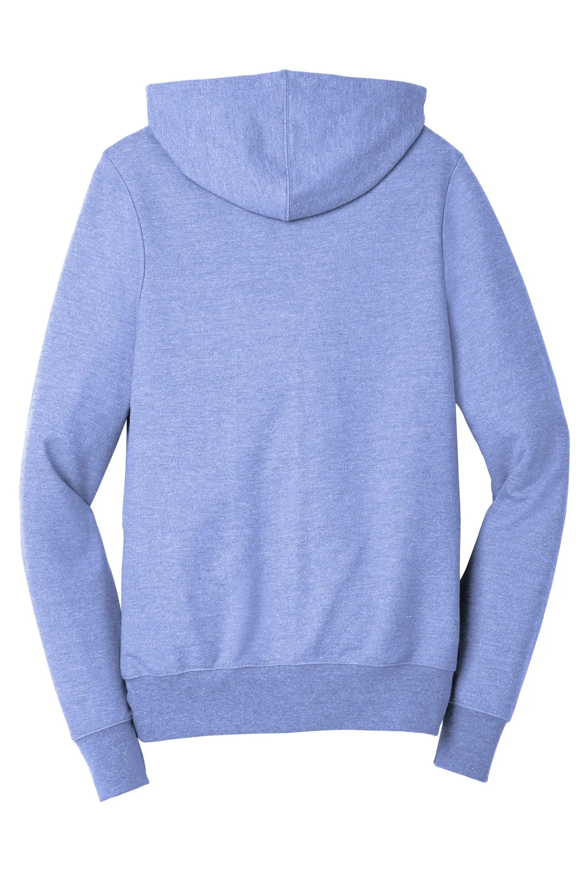 District Perfect Tri French Terry Full-Zip Hoodie. DT356