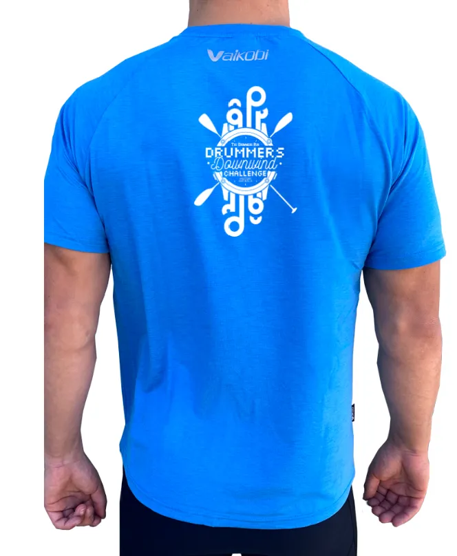 DRUMMERS - UV Performance S/S Tech Tee - Cyan - CUSTOM