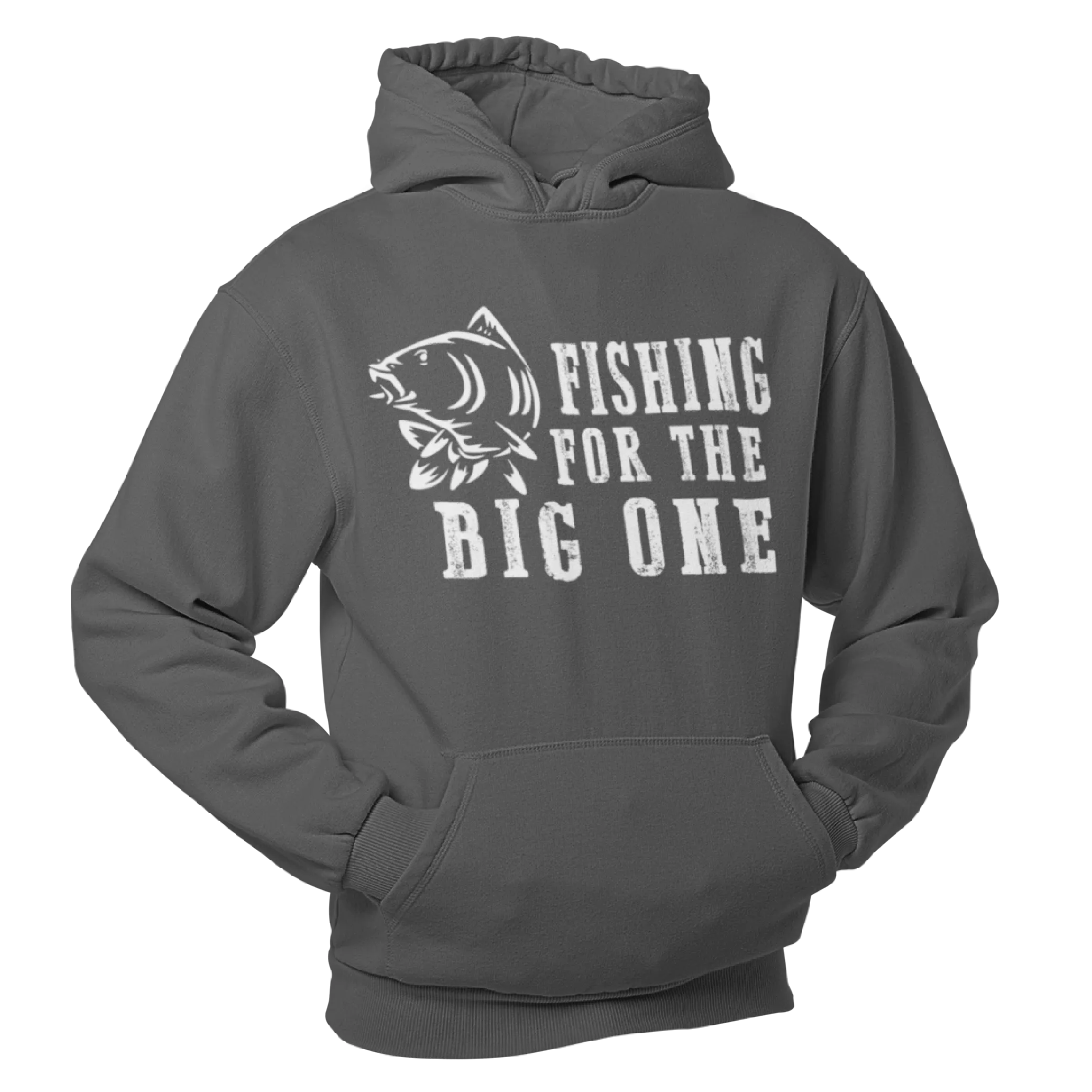 Fishing for the big one, Fishing Humour Hoodie