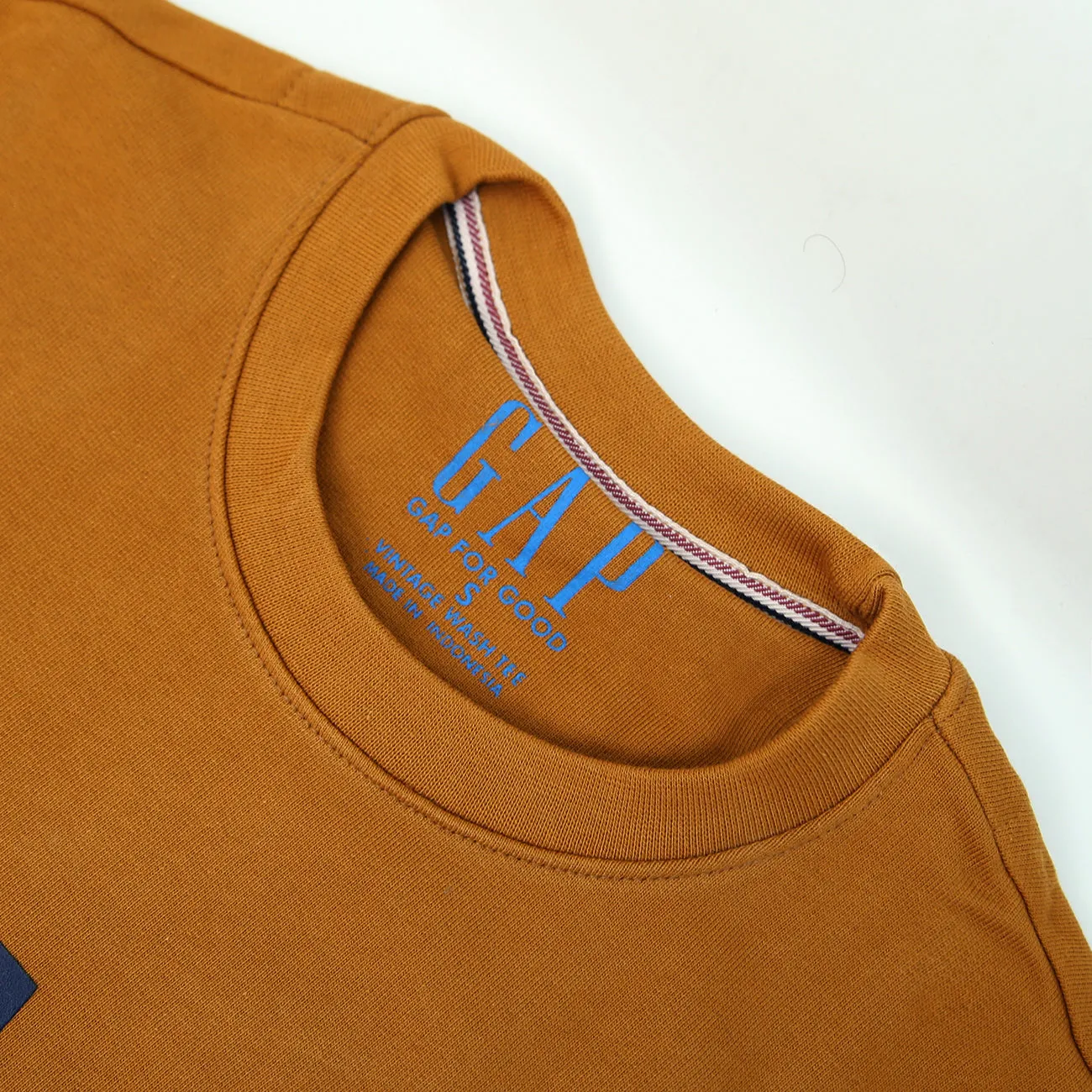 GP - Men 'Mustard' Gap Printed Terry Sweatshirt GP942