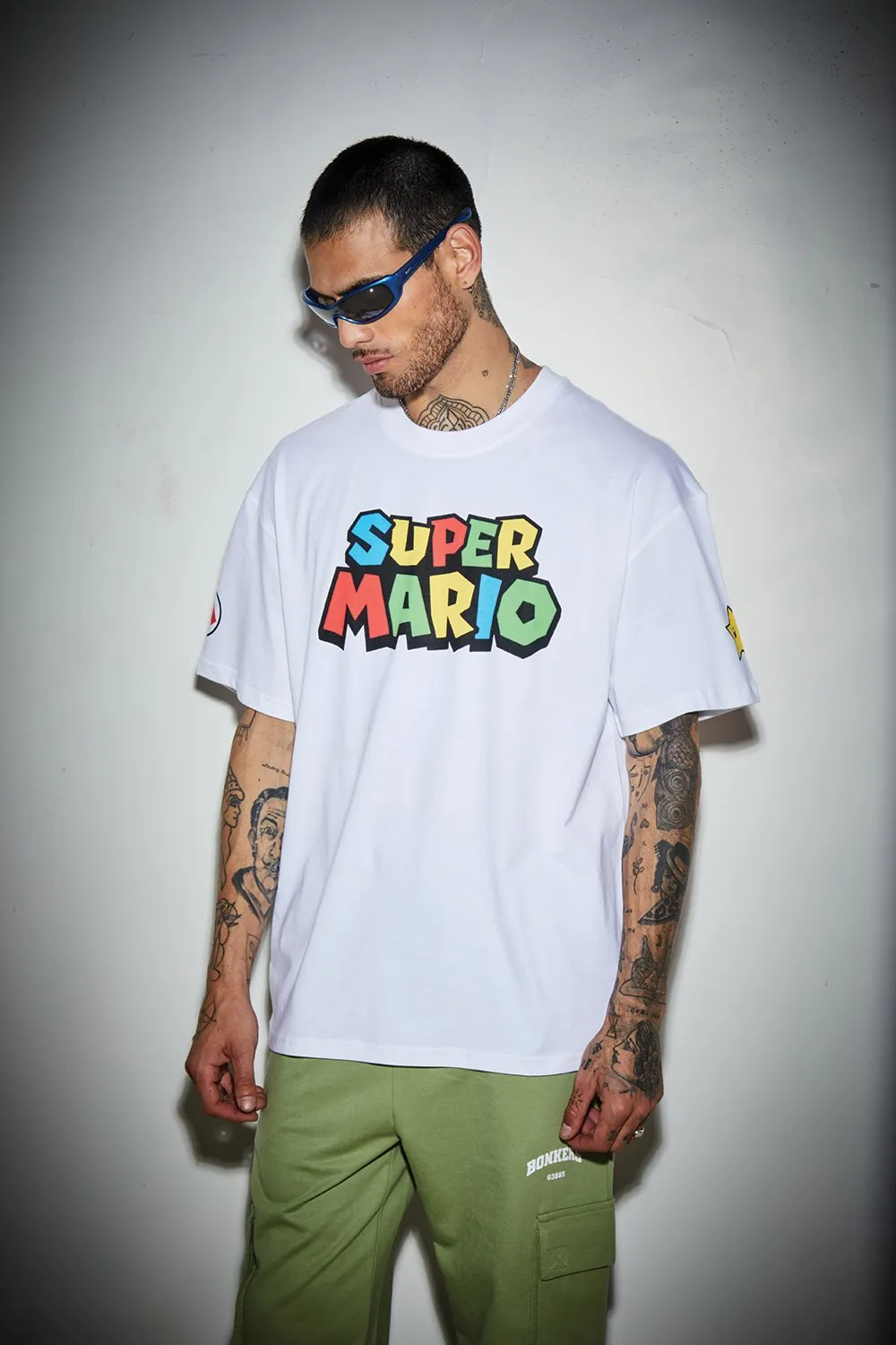 Happy Mario Oversized T-shirt