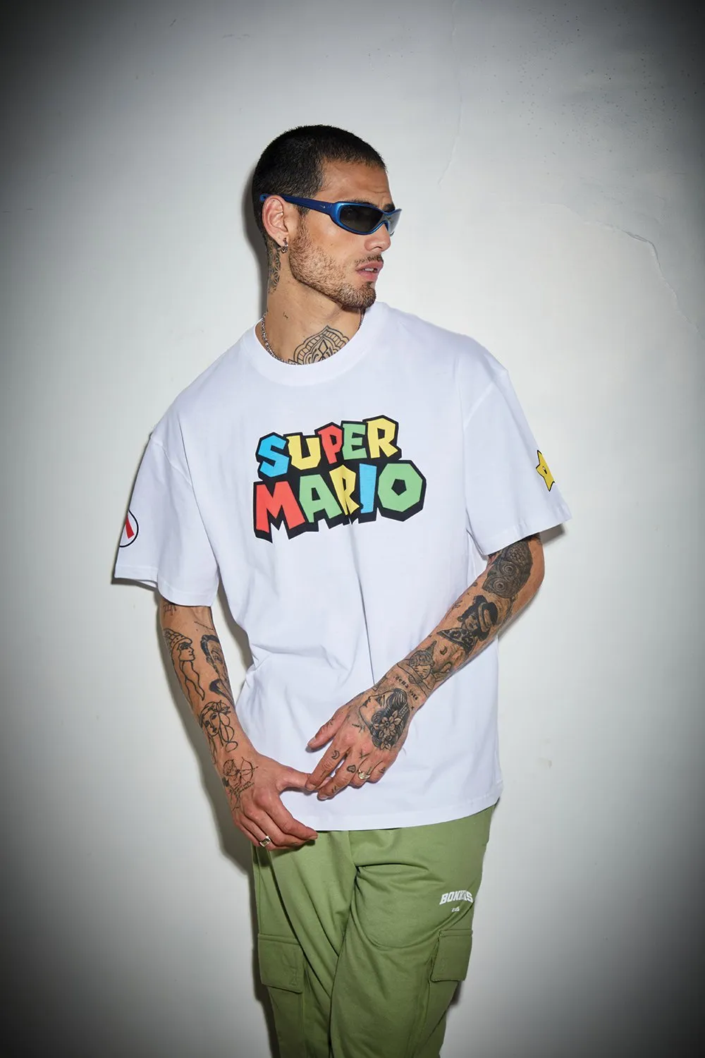 Happy Mario Oversized T-shirt