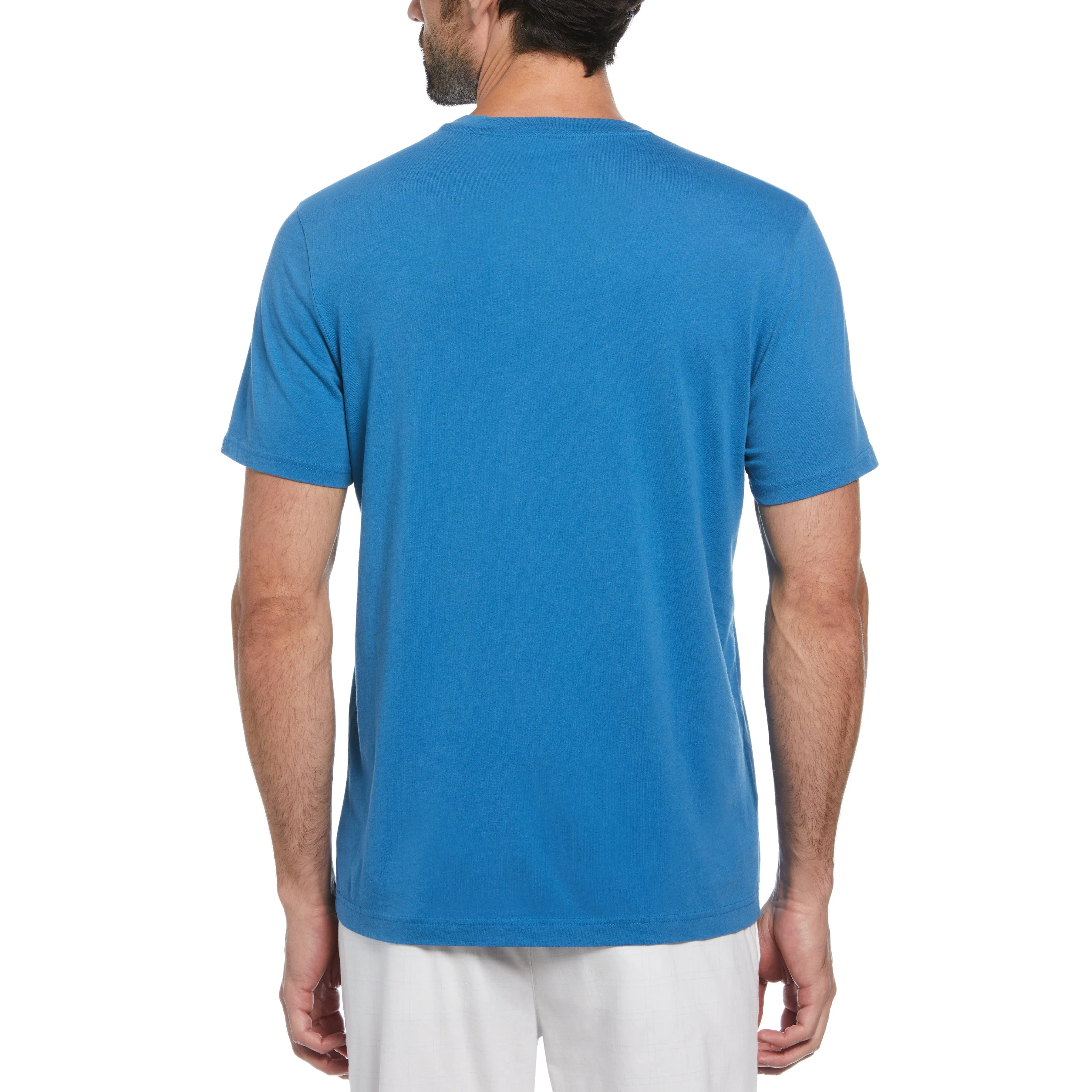 Jersey Multi Color Logo Graphic Tee