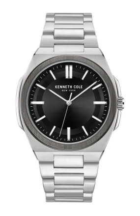 Kenneth Cole Men's Silver Analog Stainless Steel Strap Watch | Model KCWGG0015106