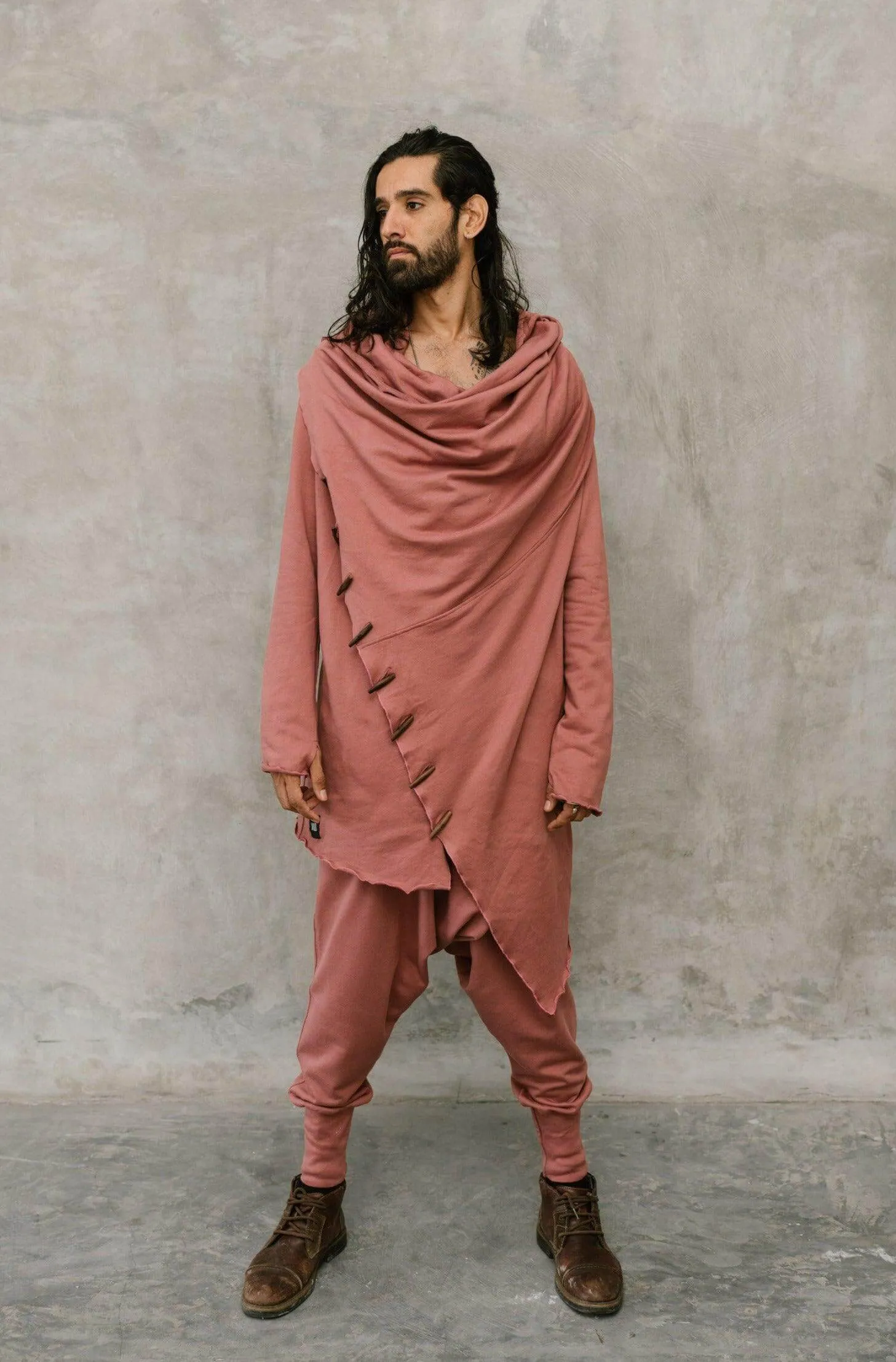 KENOBI Red Rossore - Jedi style hoodie for Men