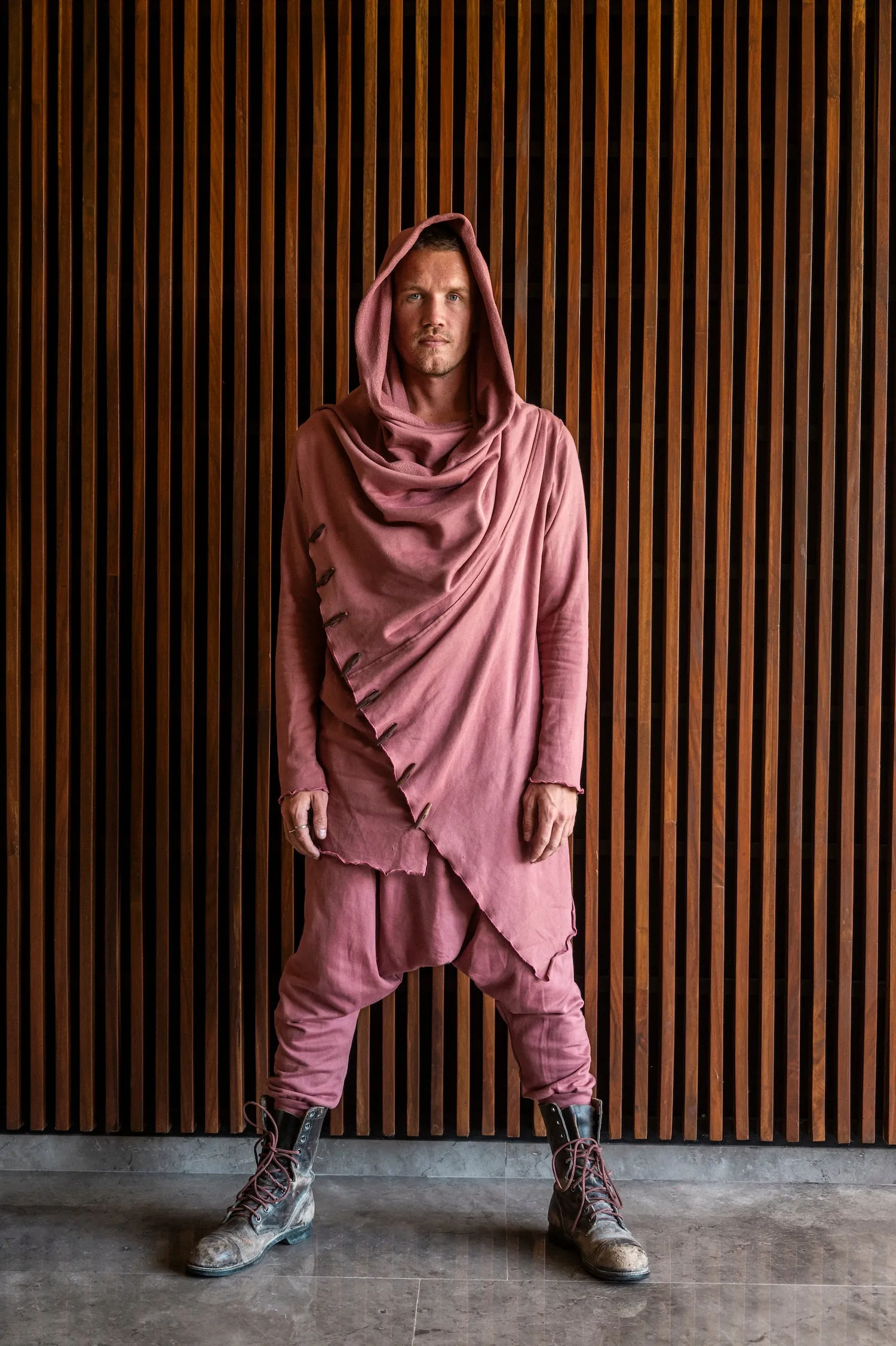 KENOBI Red Rossore - Jedi style hoodie for Men