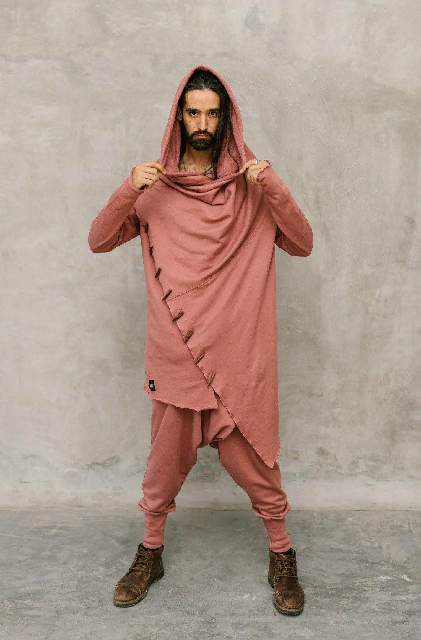 KENOBI Red Rossore - Jedi style hoodie for Men