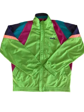 Lime Diadora Sports Jacket (M)
