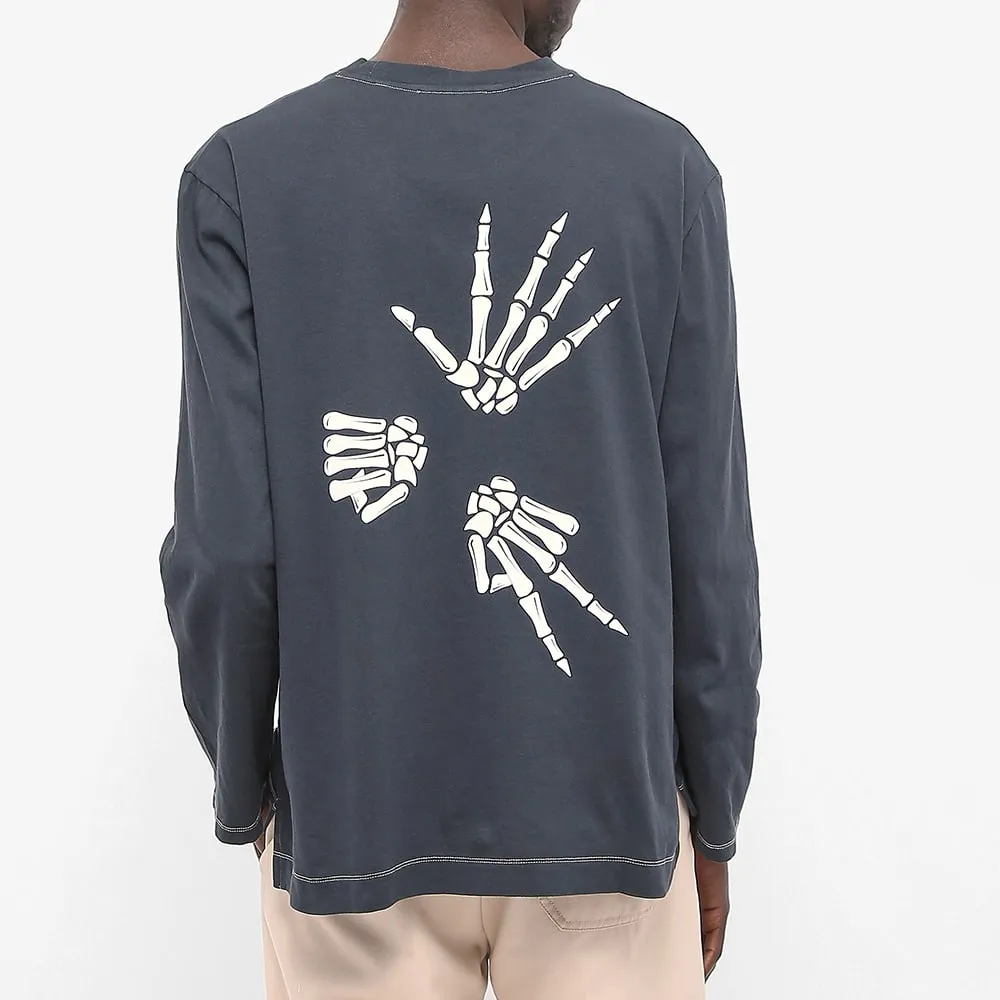 LONG SLEEVE STONE PAPER SCISSORS TEE