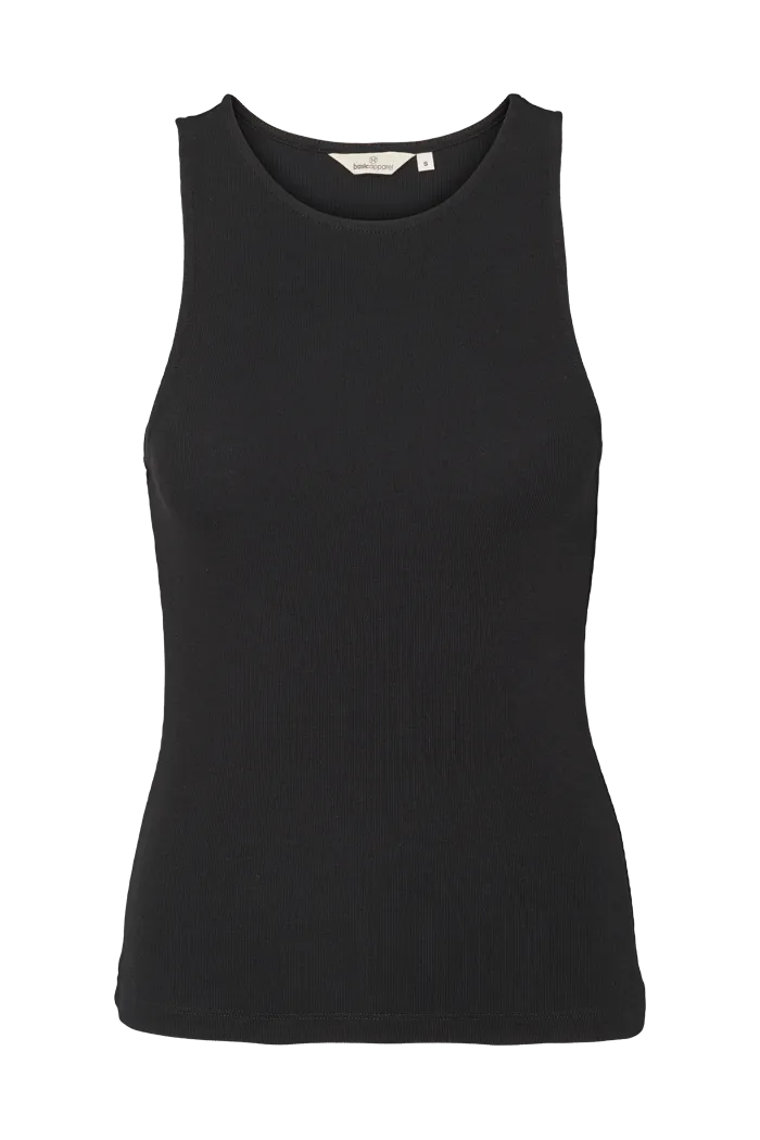 Ludmilla Racing Tank - Black