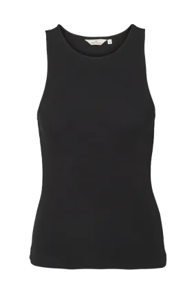 Ludmilla Racing Tank - Black