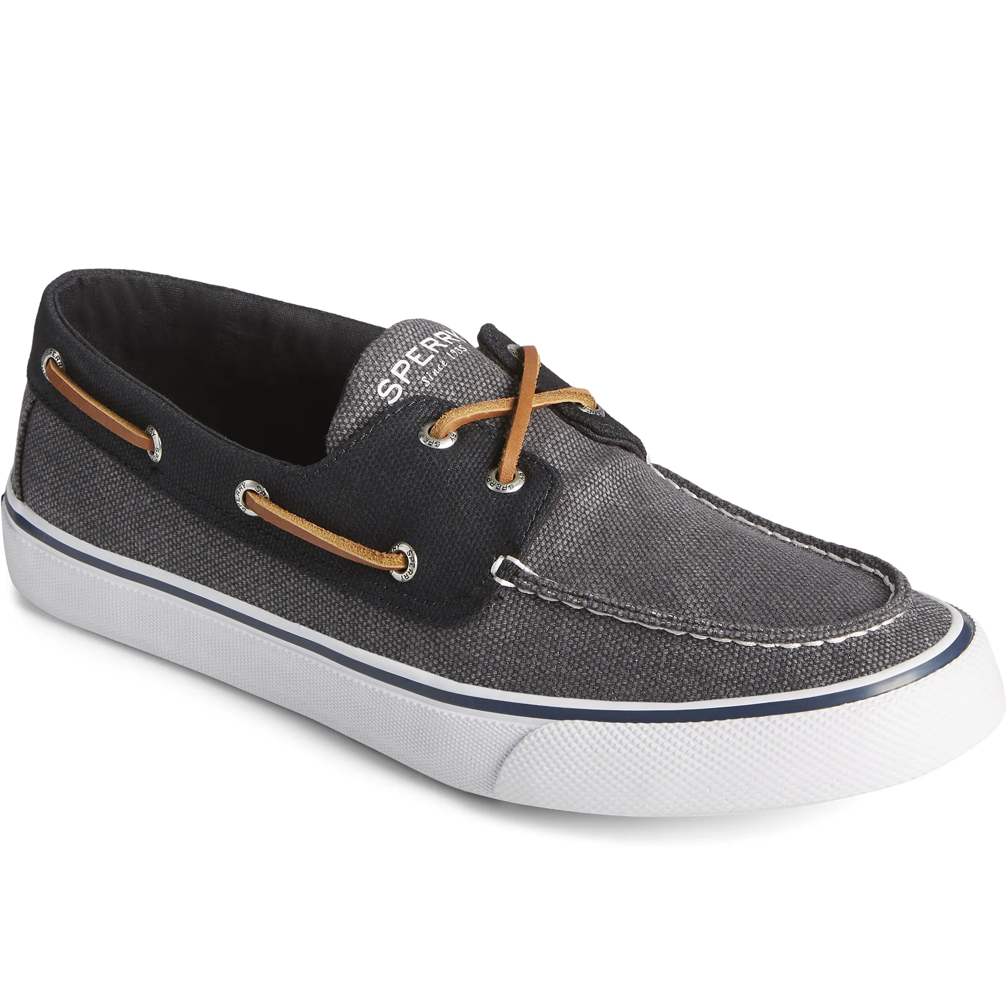Men's Bahama II Waxy Canvas Grey Sneaker (STS23318)