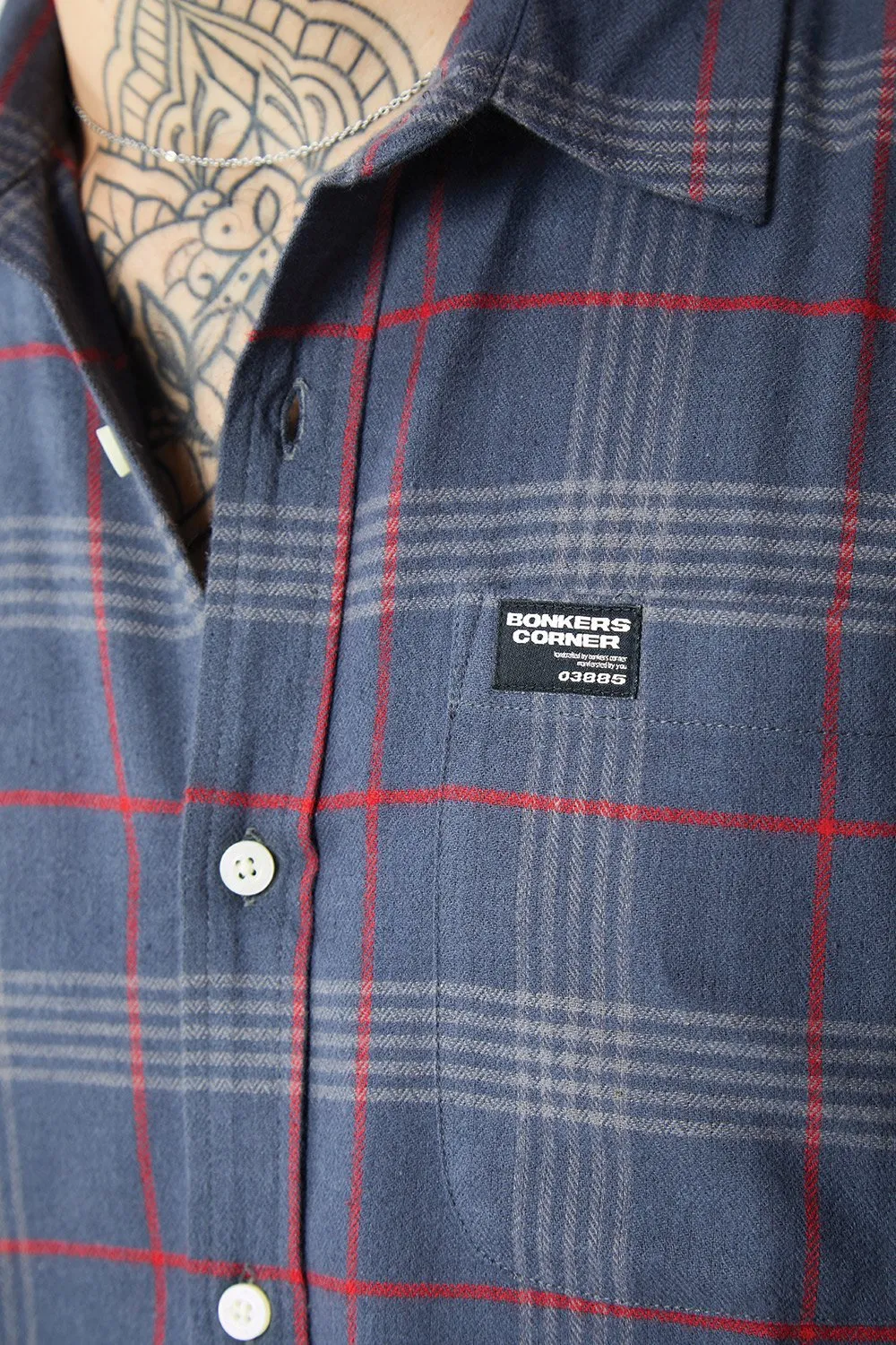 Multi Pattern Blue Regular Fit Shirt
