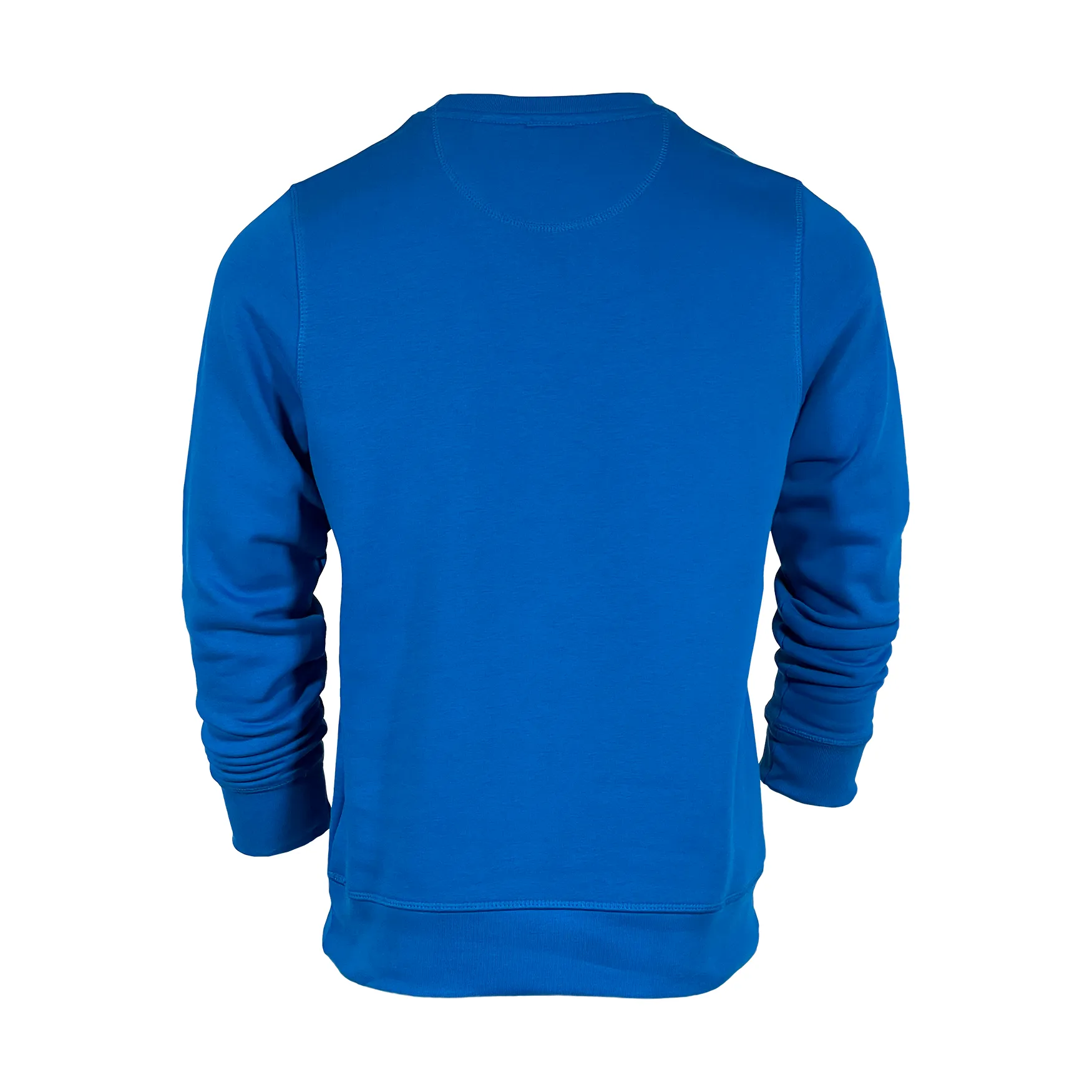 Omnitau Adult's Team Sports Crew Neck Cotton Sweatshirt - Royal Blue