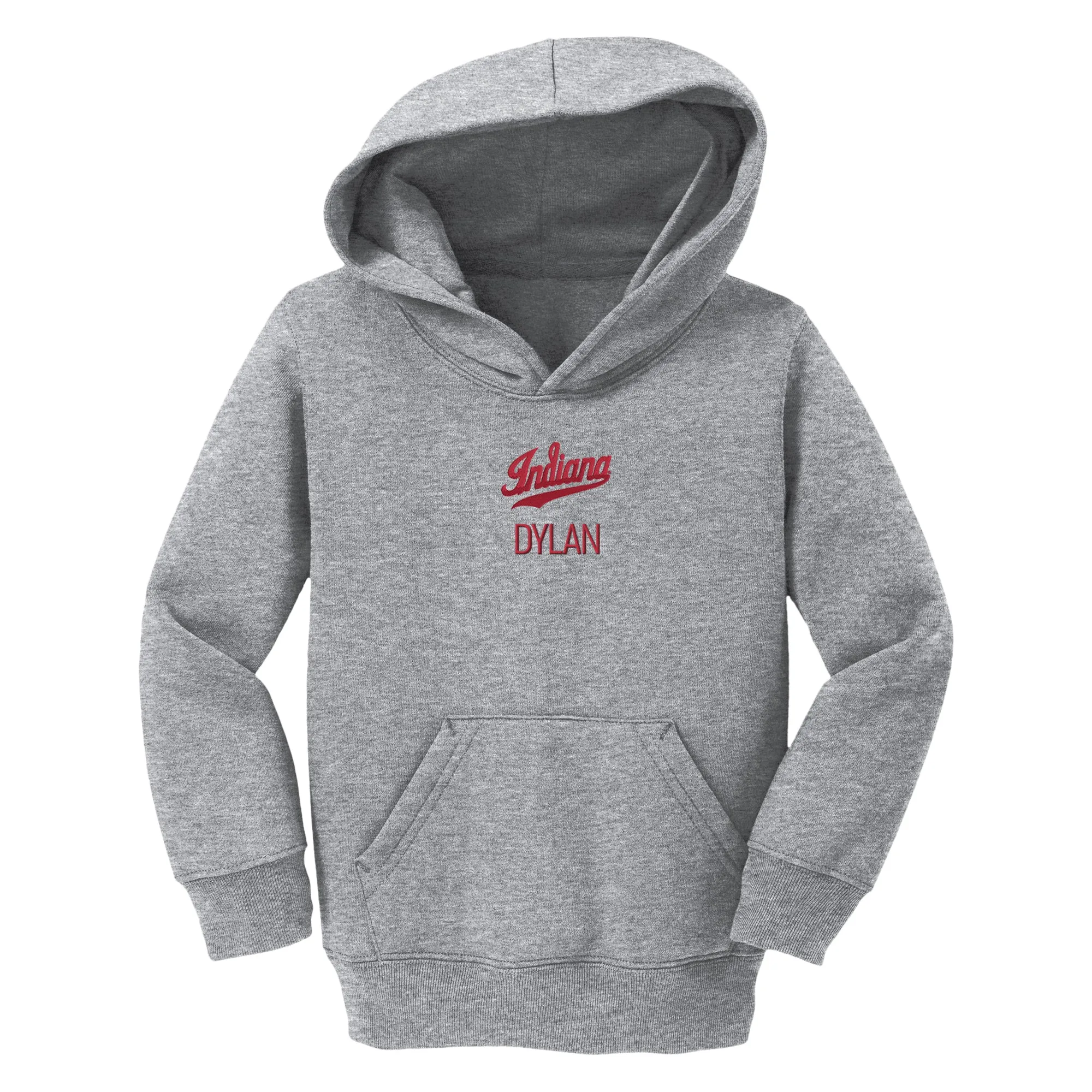 Personalized Indiana Hoosiers Script Indiana Toddler Pullover Sweatshirt