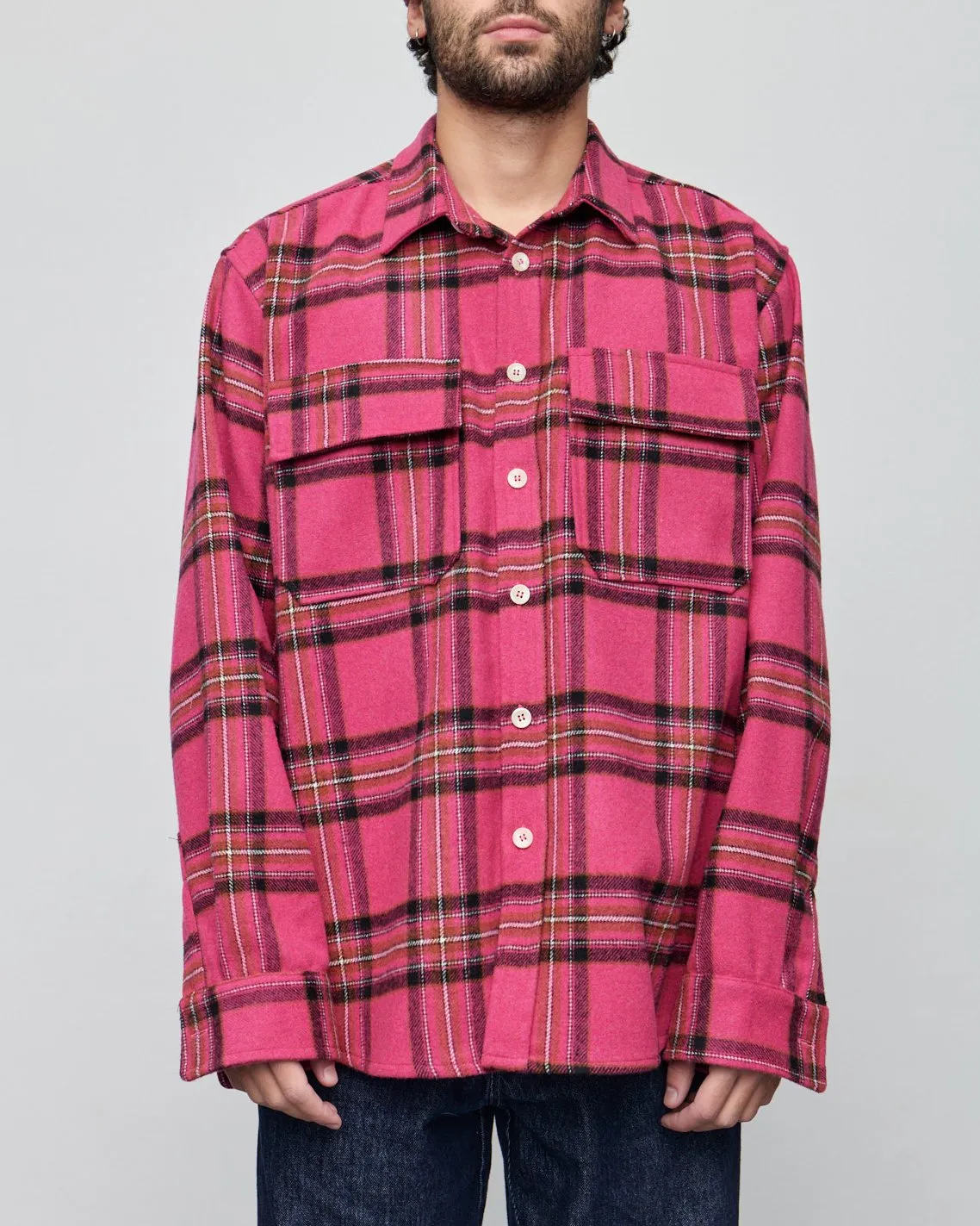 PORTO OVERSHIRT IN PINK