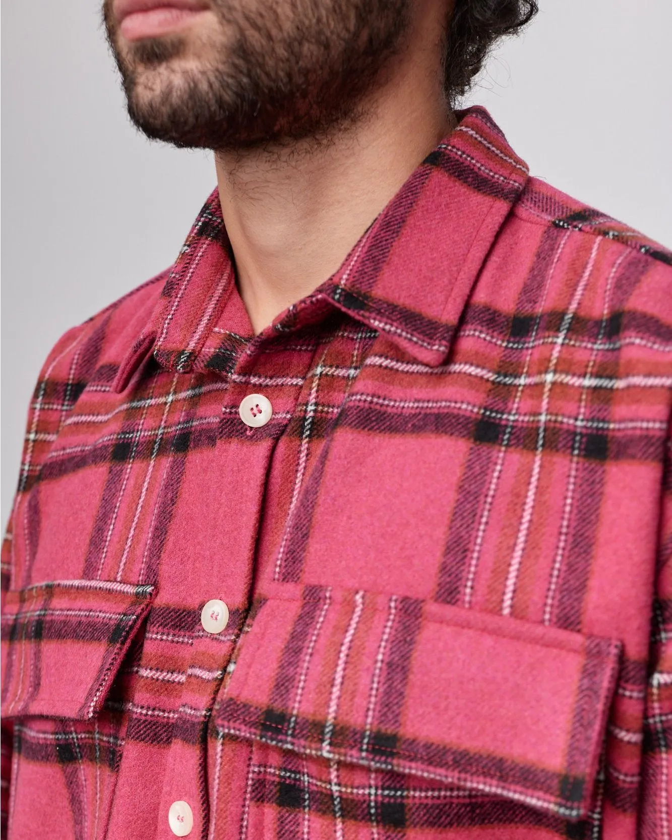PORTO OVERSHIRT IN PINK