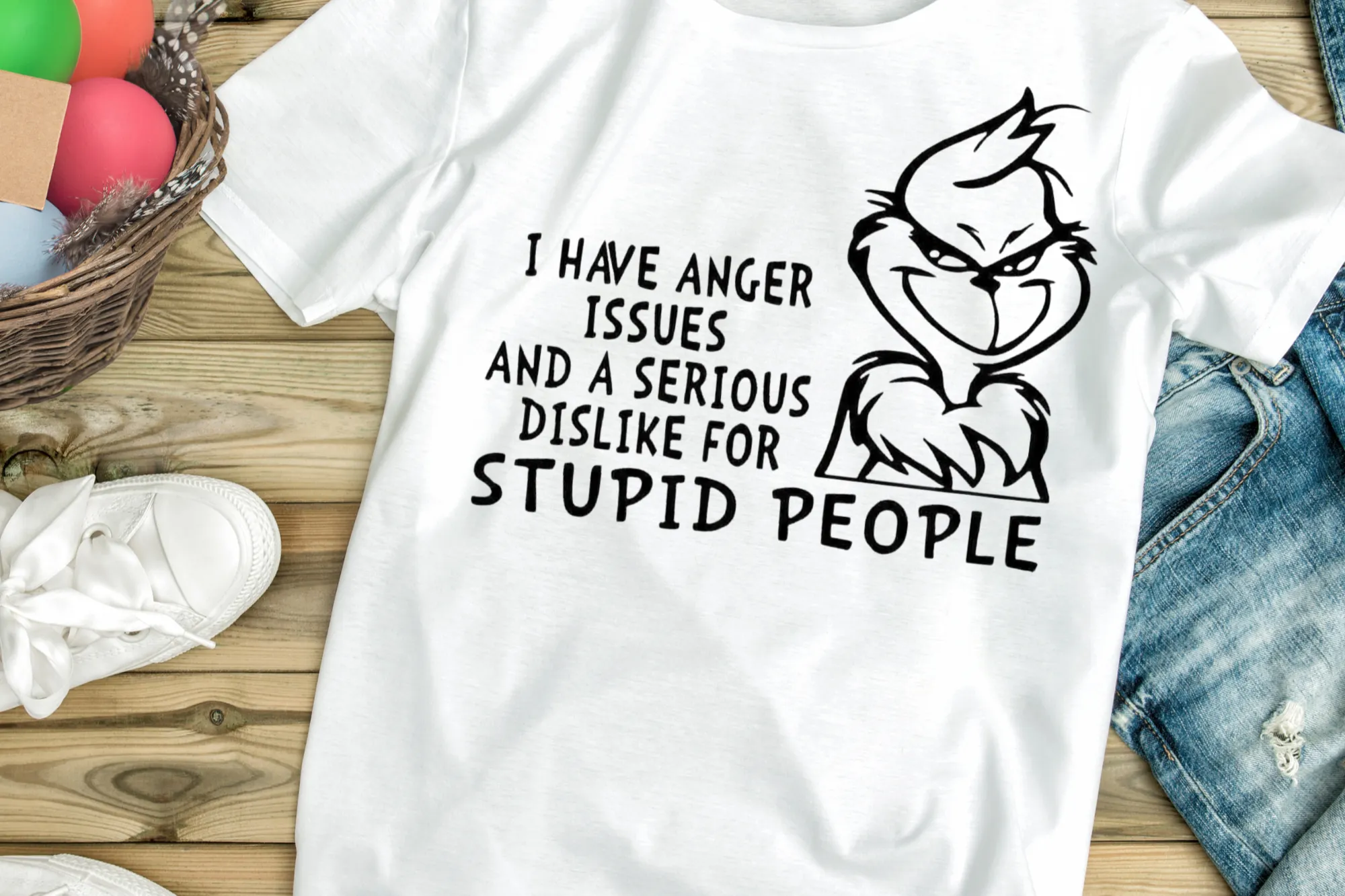 "Stupid People" Tee