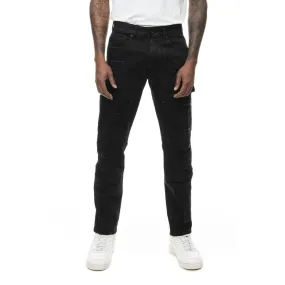 Rip & Repair Double Knee Jeans - Jet Black