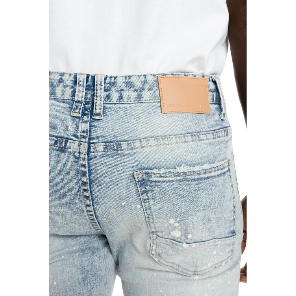 Rip And Repair Jeans - Archer Blue