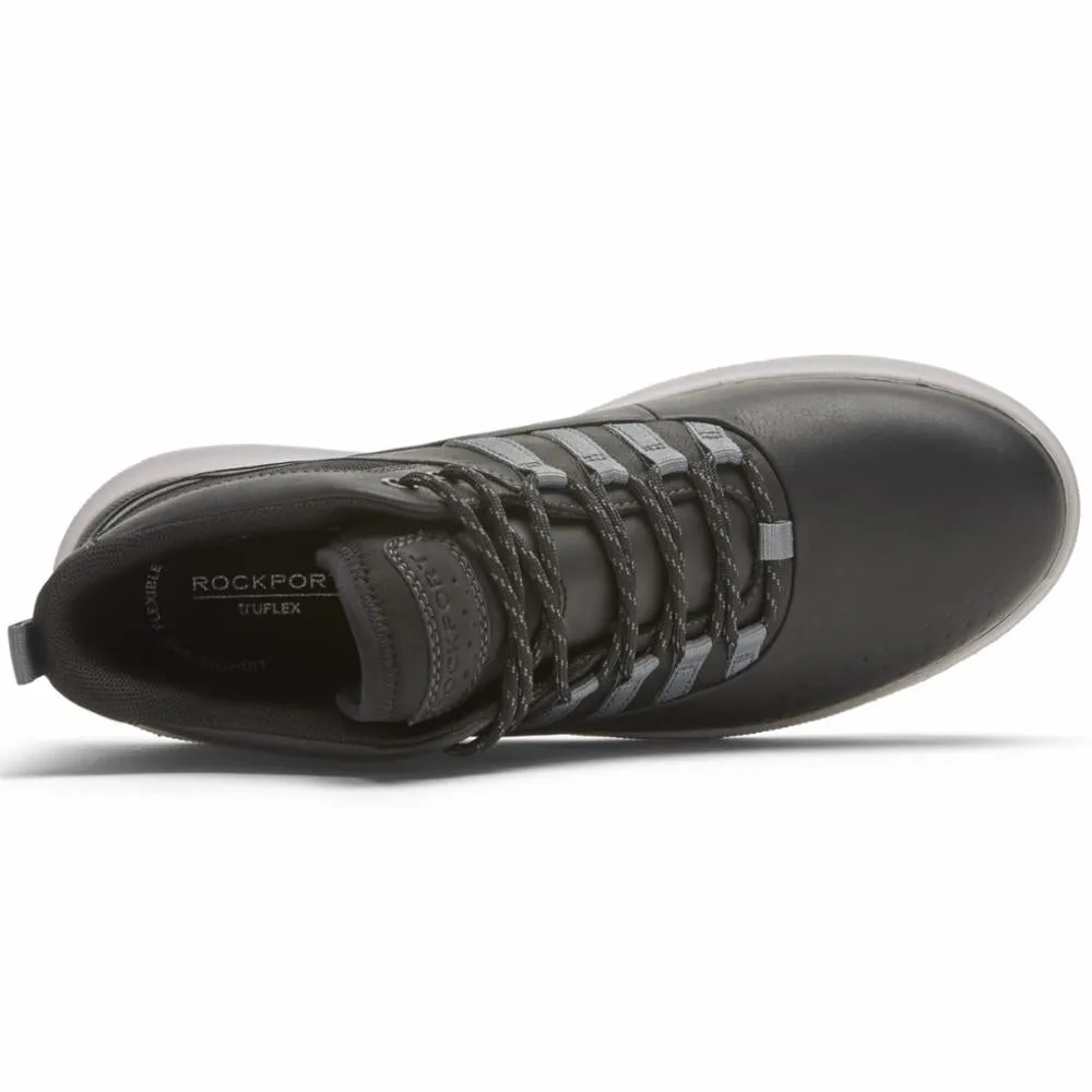 Rockport Men  WP BOOT BLACK/LEATHER