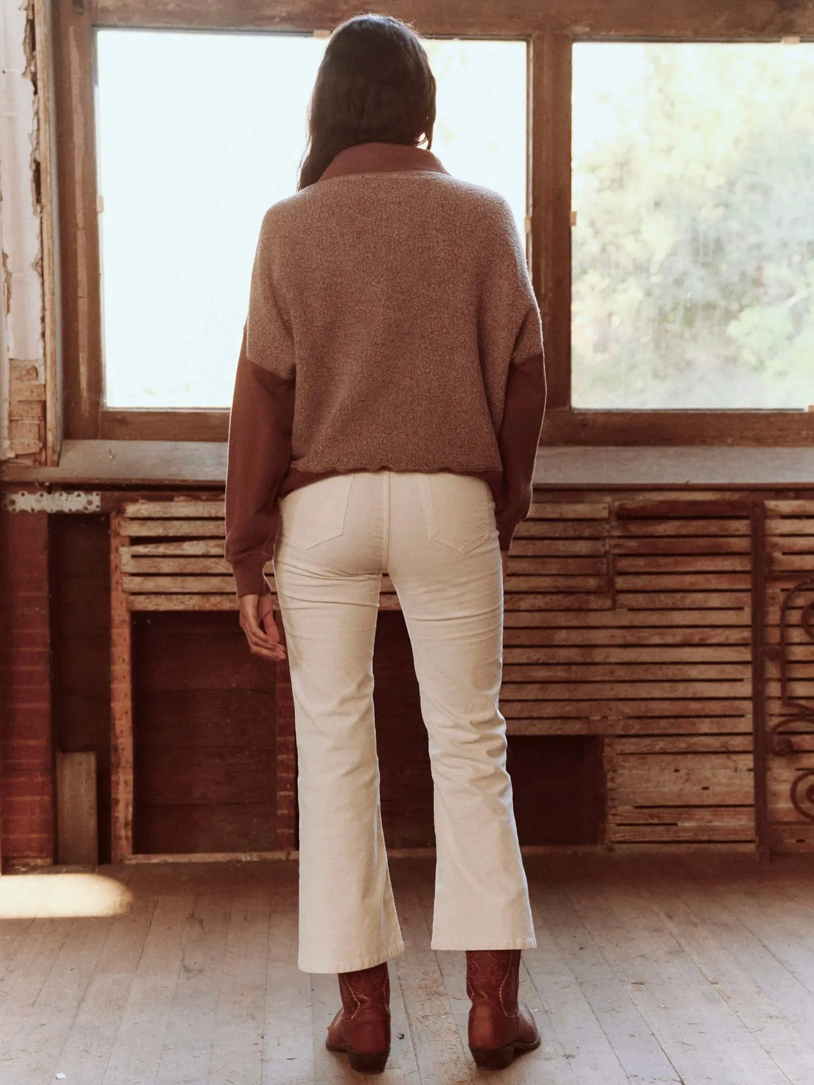 The Trail Sweatshirt Hickory | The Great.