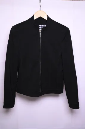 Thriftyfy Black Zipper Jacket – Small