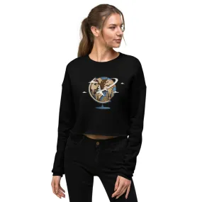 Timeless Traveling Women's Crop Sweatshirt