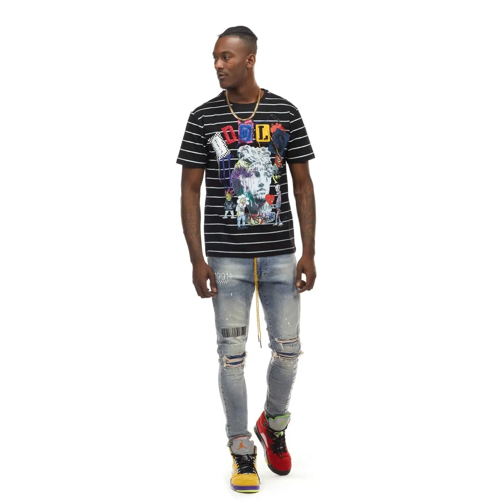 Utility Fashion Jeans -Nutria Blue