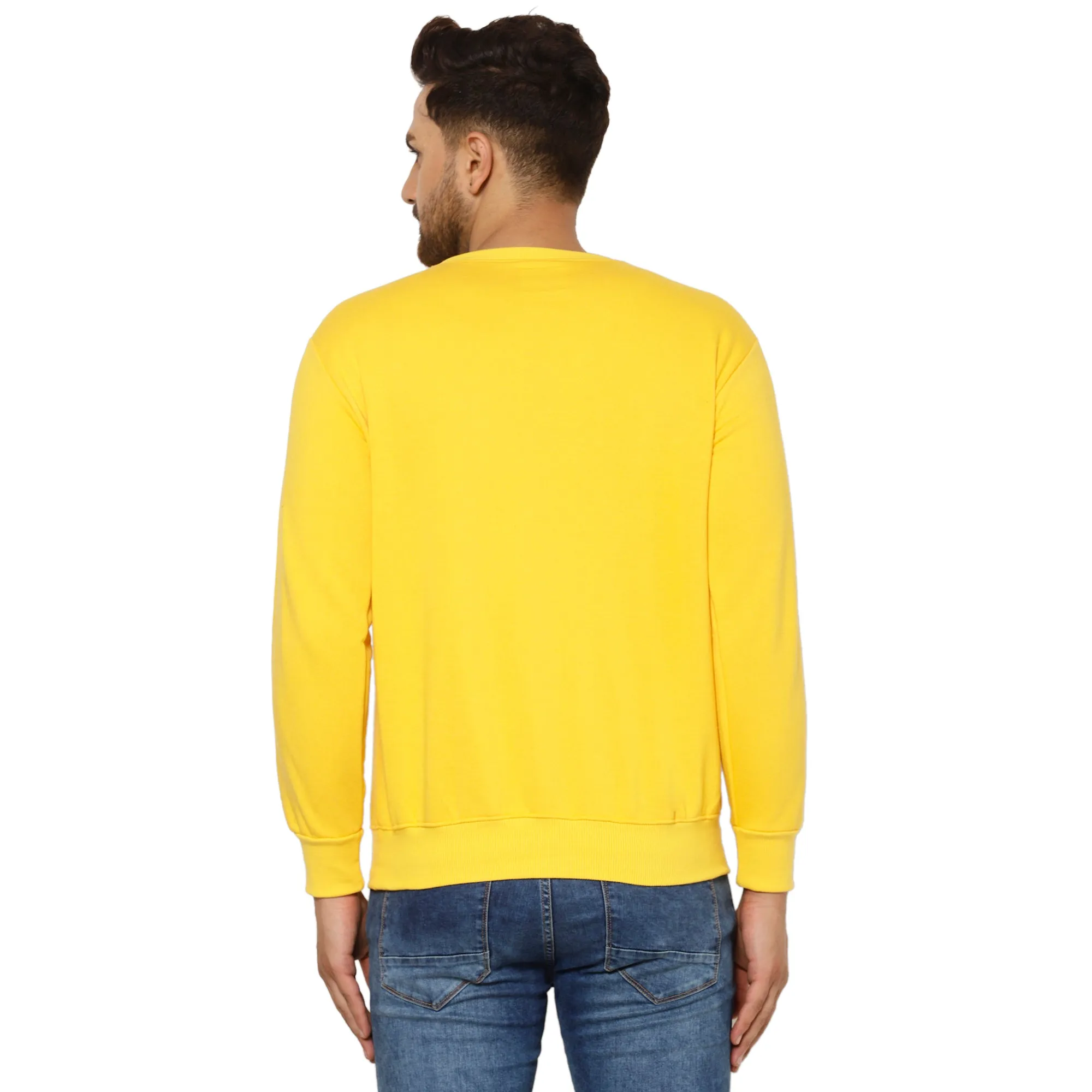 Vimal Jonney Fleece Round Neck Sweatshirt for Men