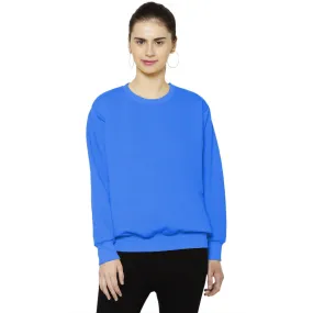 Vimal Jonney Fleece Round Neck Sweatshirt for Women